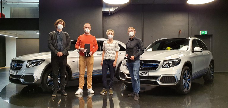 Übergabe Mercedes GLC F-CELL